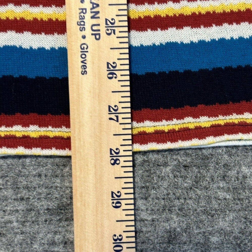 AMBSN California Polo Shirt Mens Medium Striped Knit Polo Cali West Coast - Picture 10 of 15